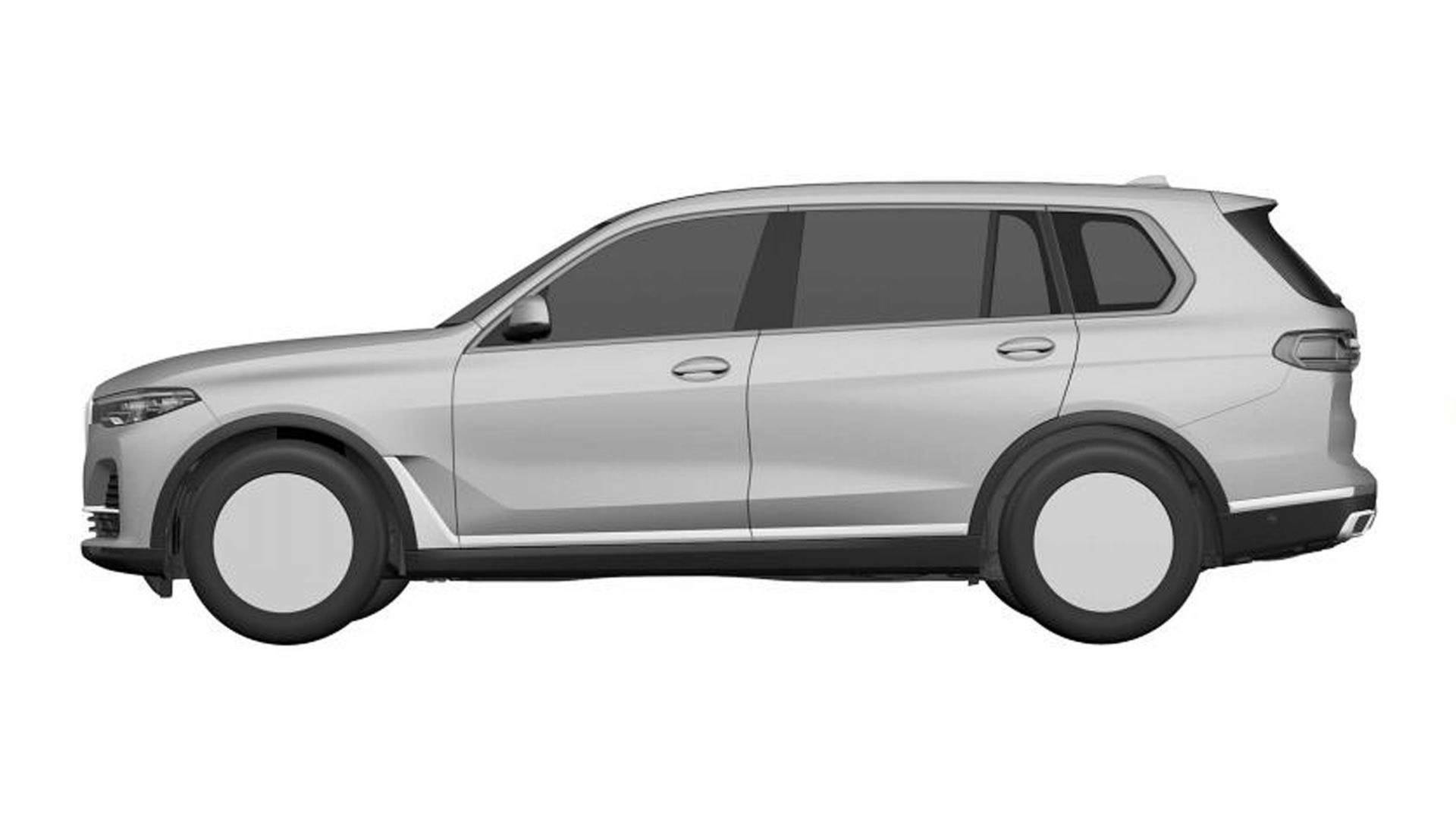 1920x1080 bmw full size suv leaked via patent drawings - Bmw Car Drawing