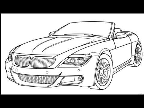 480x360 how to draw a car bmw drawing - Bmw Car Drawing