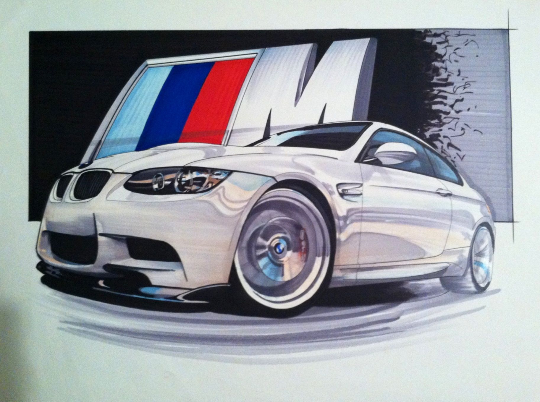 BMW m5 Art