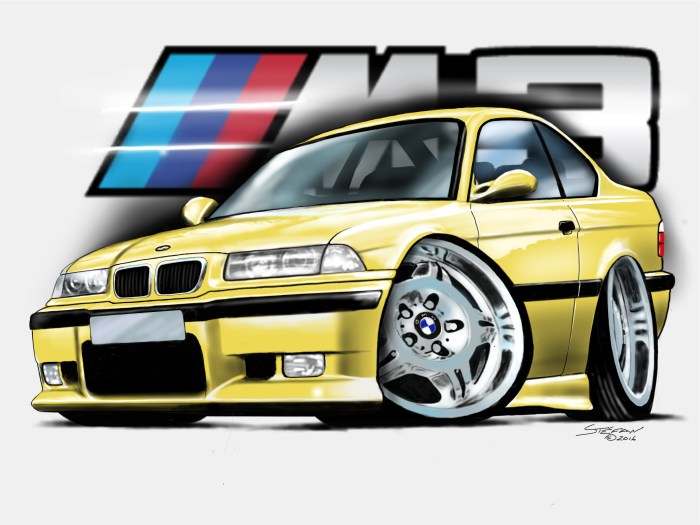 700x525 bmw - Bmw M3 Drawing