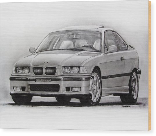 537x468 Drawing - Bmw M3 Drawing