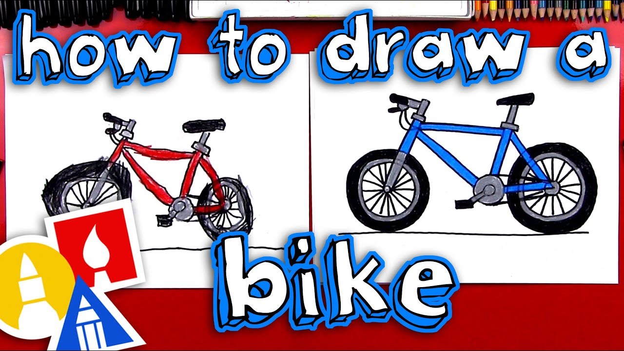 1280x720 How To Draw A Bike - Bmx Bike Drawing