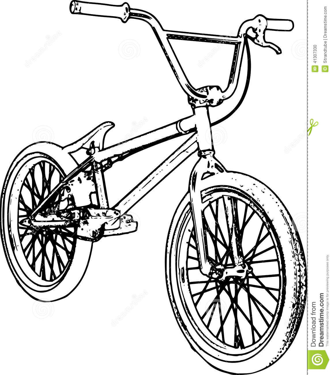 1155x1300 Bmx Drawings Drawing Tutorials For Kids - Bmx Bike Drawing