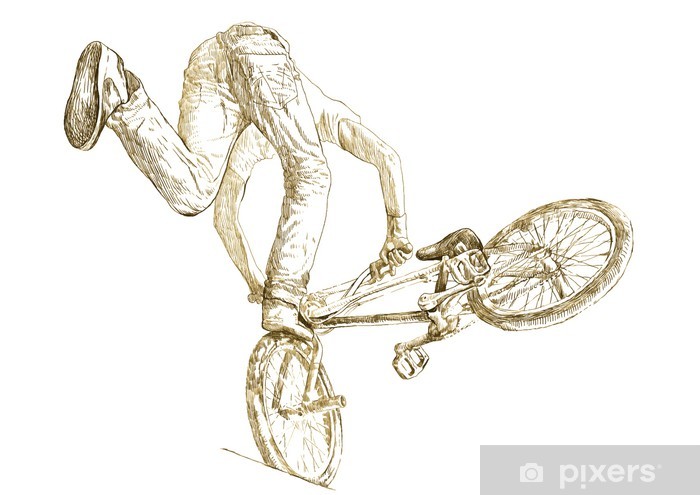700x495 Bmx Free Style - Bmx Drawing