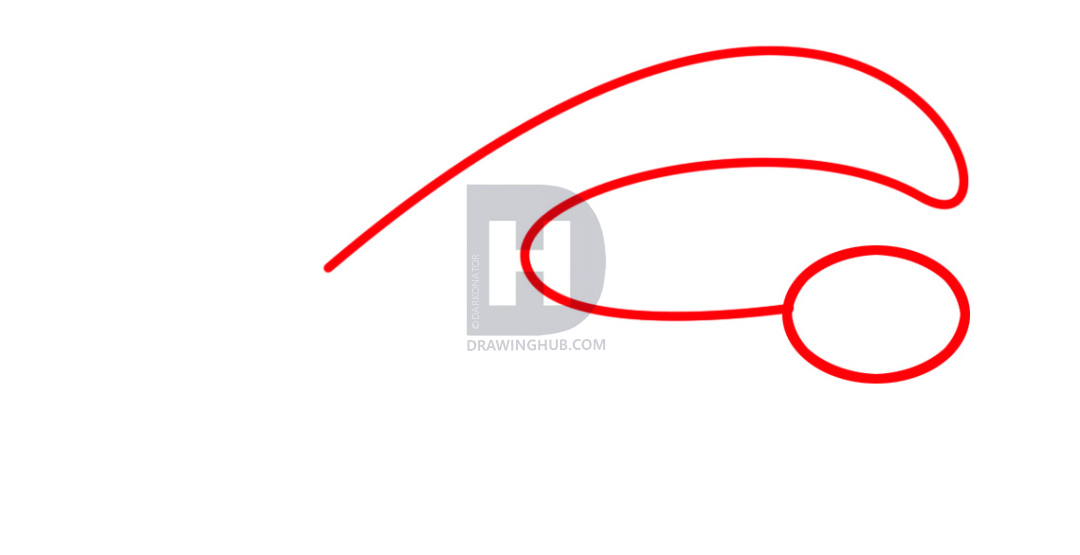 1080x555 how to draw a boa constrictor, step - Boa Constrictor Drawing