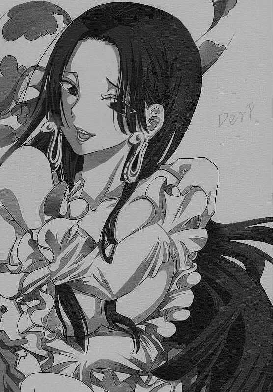 556x796 boa hancock - Boa Drawing