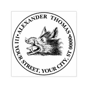 307x307 Boars Head Gifts On Zazzle - Boar Head Drawing