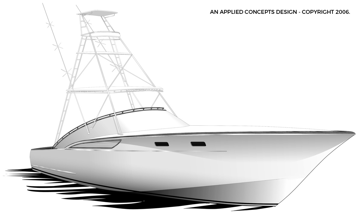 1200x722 Custom Illustration Artists - Boat Drawing Images