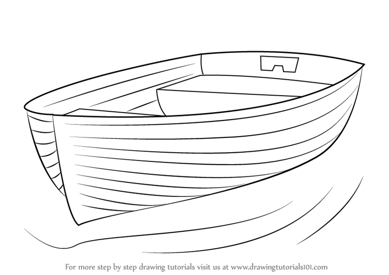800x566 Learn How To Draw Boat - Boat Drawing Images