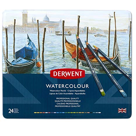 466x466 Derwent Colored Pencils, Watercolour, Water Color - Boat Drawing With Colour