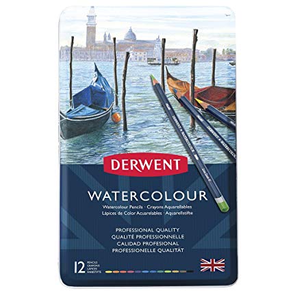 425x425 derwent coloured pencils, watercolour, water colour - Boat Drawing With Colour