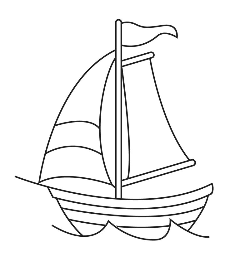 736x853 Boat Drawing For Free Download - Boat Line Drawing