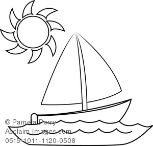 300x285 Line Drawing Of A Boat Clipart Stock Photography Acclaim Images - Boat Line Drawing