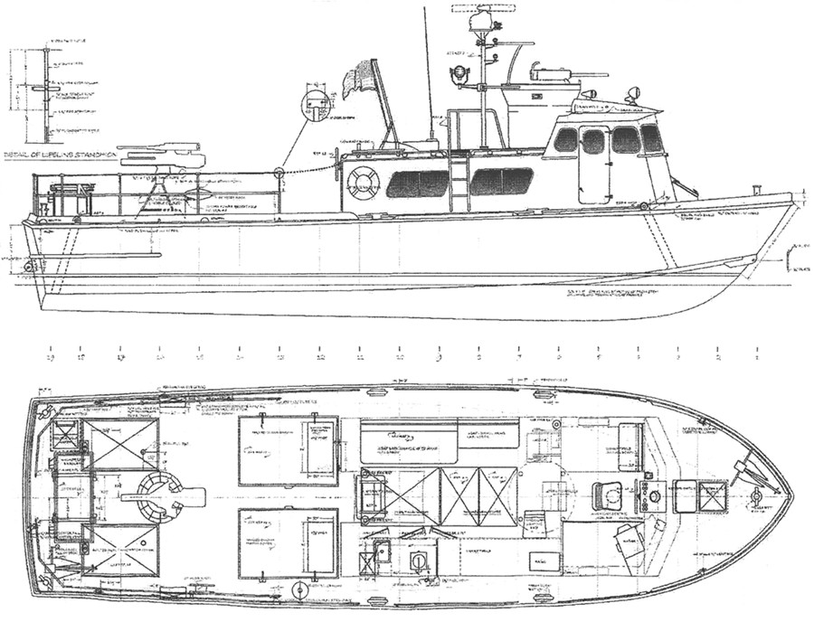 900x688 boat specifications - Boat Line Drawing