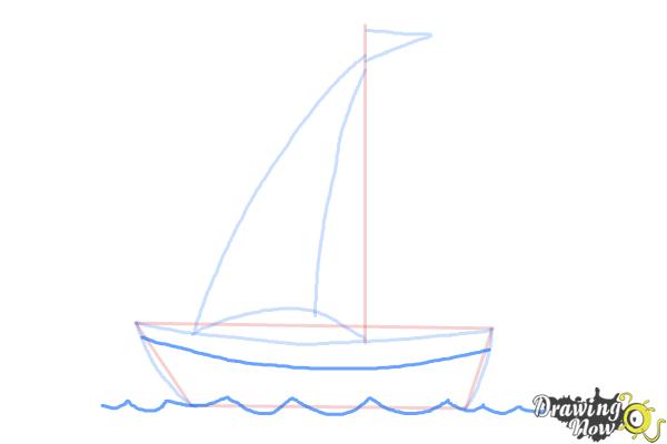 600x400 How To Draw A Simple Boat - Boat Pictures Drawing