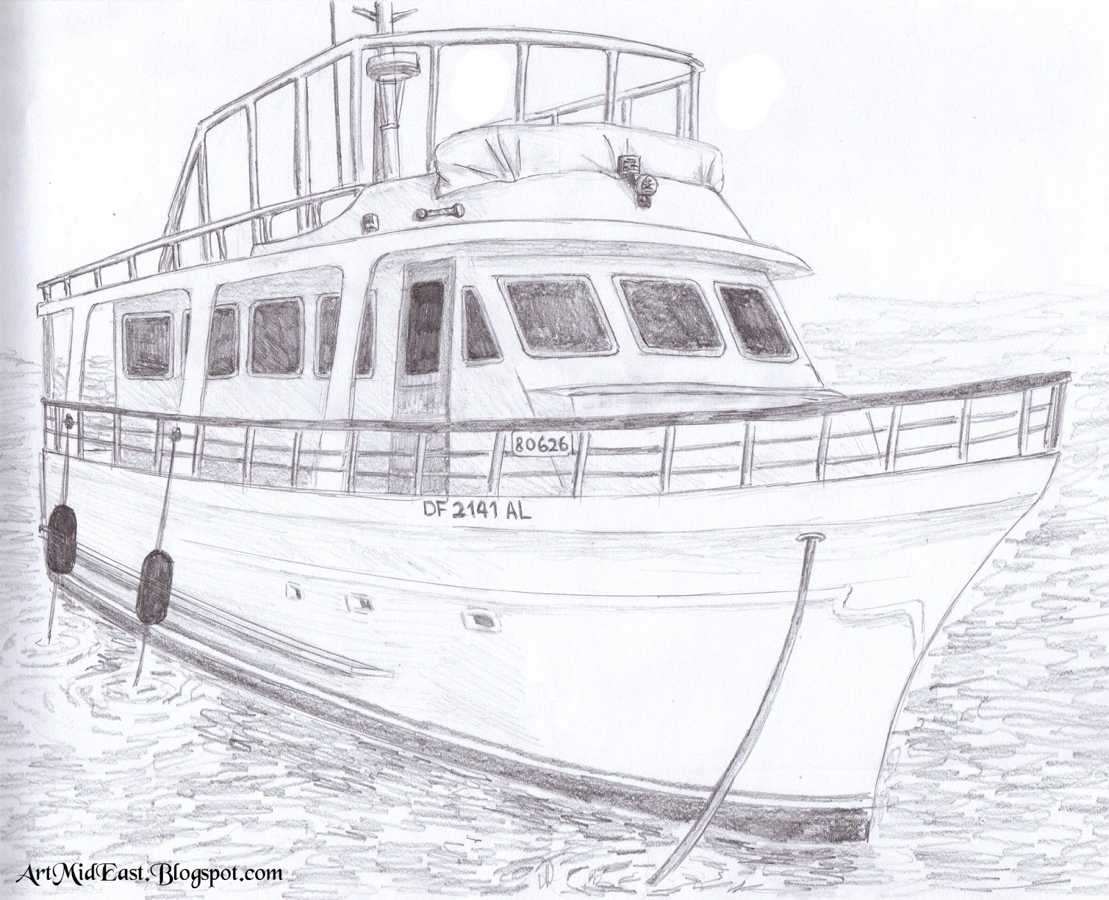 1600x1298 How To Draw A Boat!! A Step - Boat Pictures Drawing