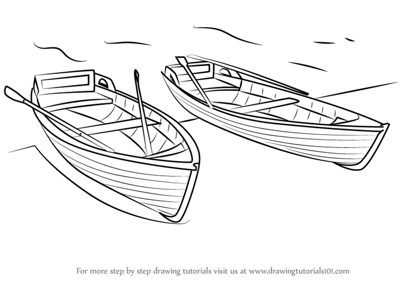 800x566 Learn How To Draw Boats - Boat Pictures Drawing