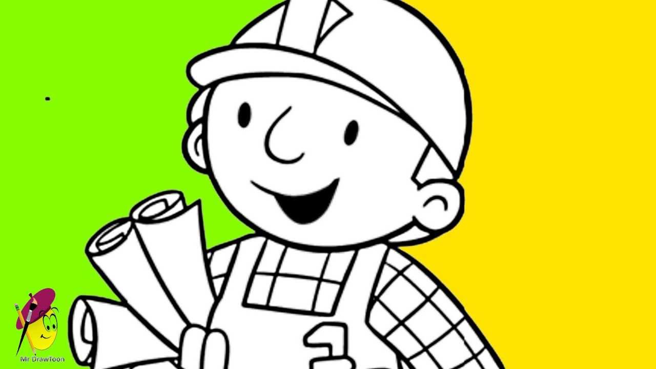 1280x720 Bob The Builder - Bob Drawing