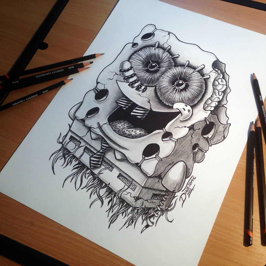 894x894 sponge bob drawing - Bob Drawing