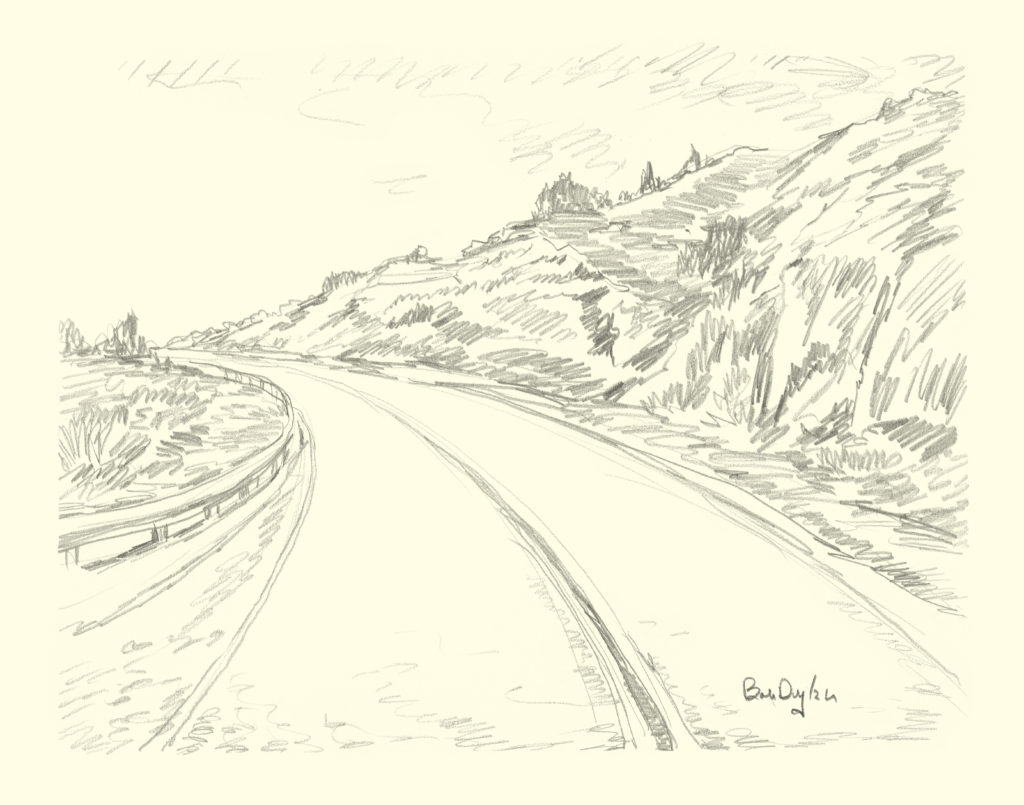 1024x805 Bob Dylan Illustrated His Most Famous Songs With New Lyrics - Bob Dylan Drawings