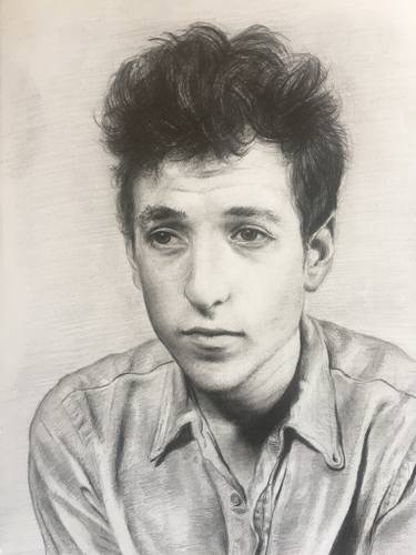 375x500 Bob Dylan Drawing Drawing - Bob Dylan Drawings