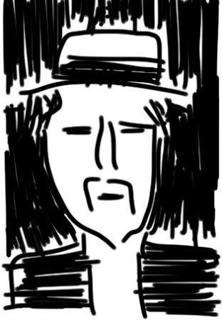 312x448 Bob Dylan Erases A Part Of Himself In New Orleans - Bob Dylan Drawings