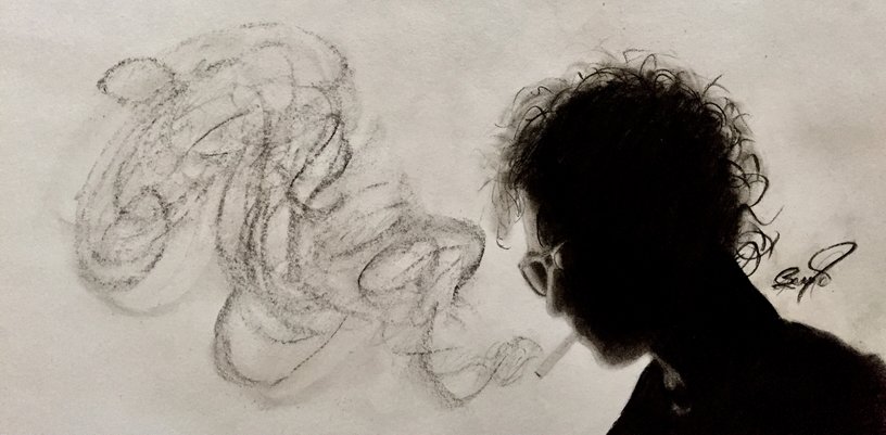 816x401 How To Draw Bob Dylan Step - Bob Dylan Drawings