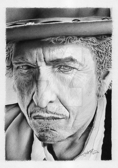 400x568 Pencil Drawing Bob Dylan - Bob Dylan Drawings