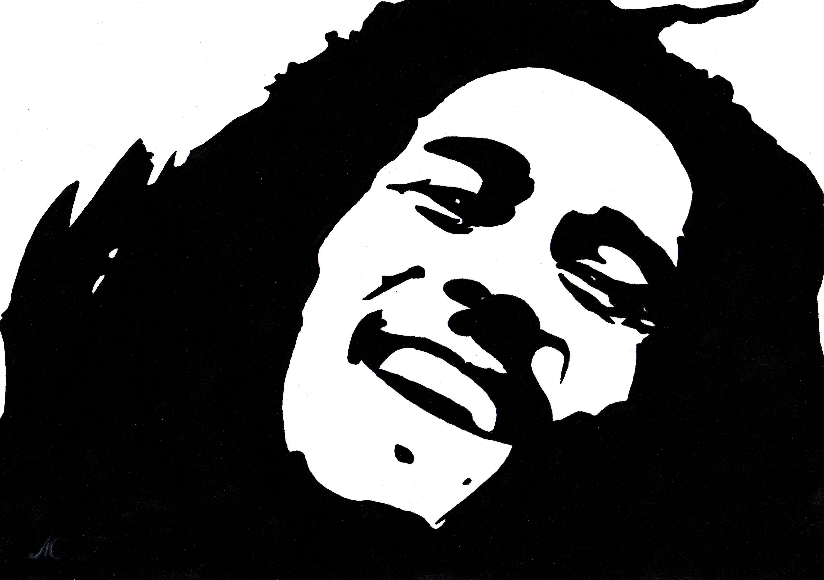 Bob Marley Drawing Outline at Explore collection