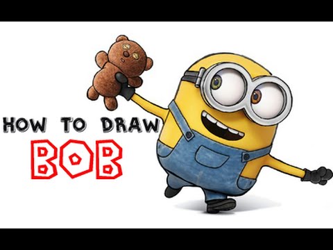 480x360 How To Draw Bob The Minion From Minions And Despicable Me - Bob Minion Drawing