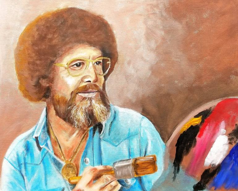 770x619 bob ross painting - Bob Ross Drawing