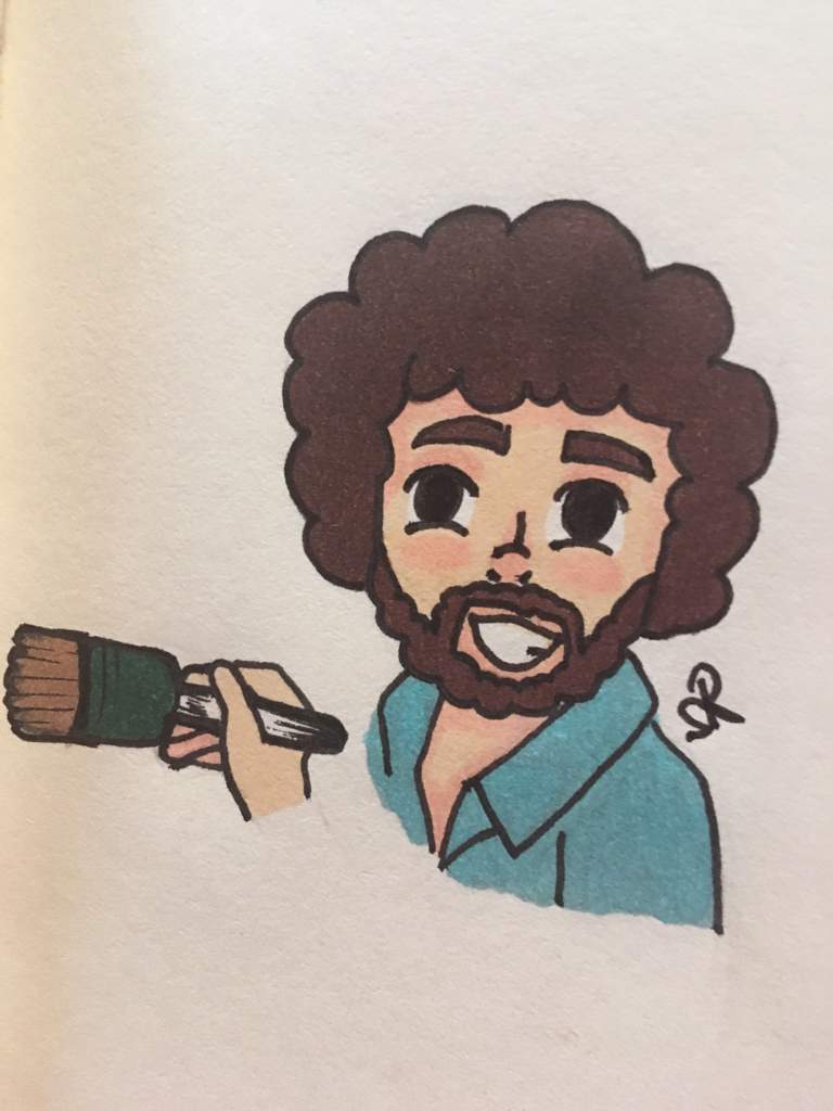 768x1024 bob ross drawing beginner artist amino - Bob Ross Drawing