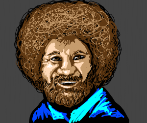 300x250 bob ross drawing - Bob Ross Drawing