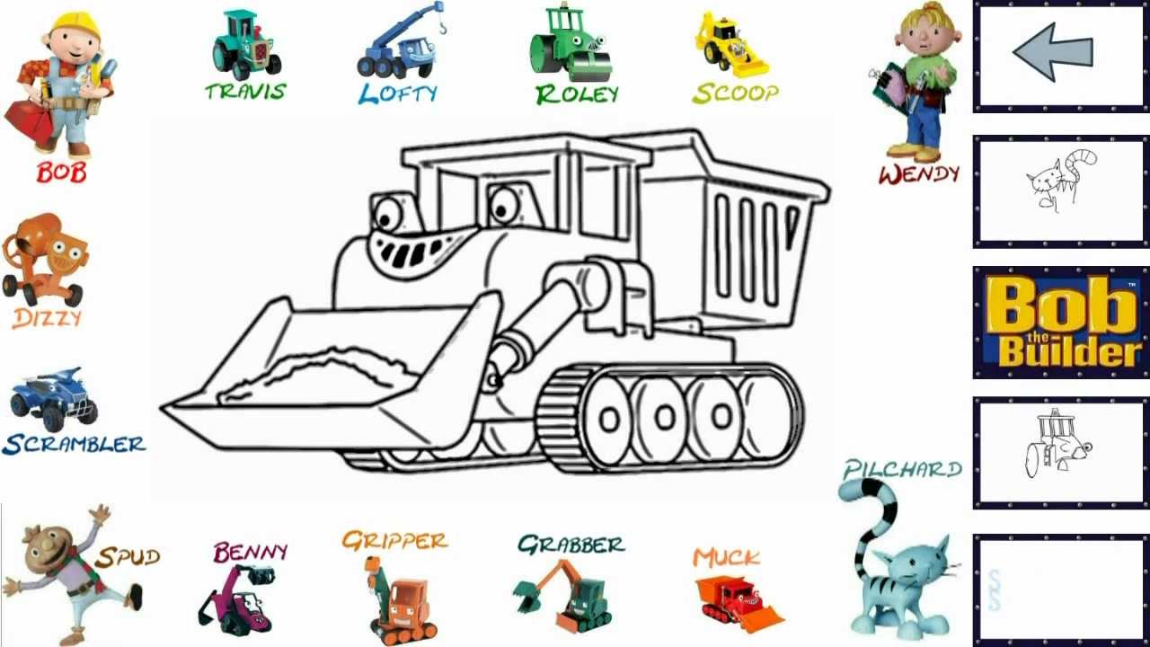 1280x720 How To Draw Muck From Bob The Builder - Bob The Builder Drawing