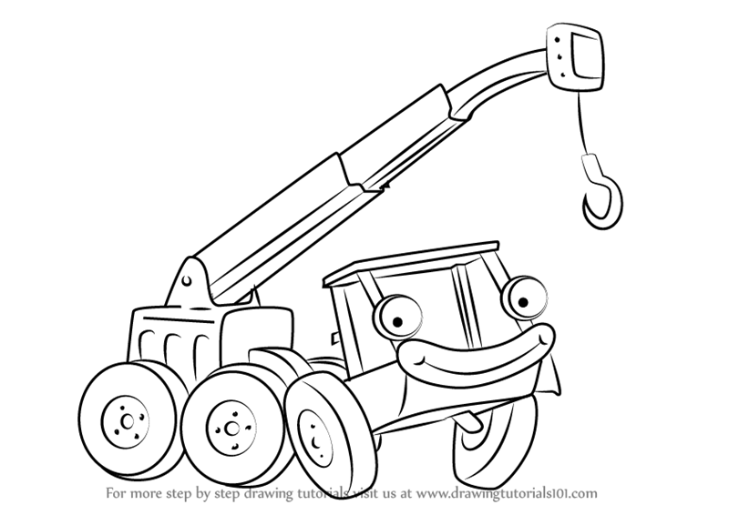 800x566 Learn How To Draw Lofty From Bob The Builder - Bob The Builder Drawing