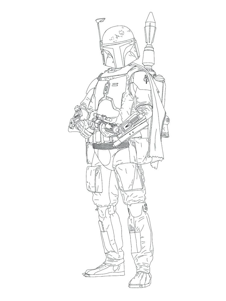 Boba Fett Drawing at PaintingValley.com | Explore collection of Boba