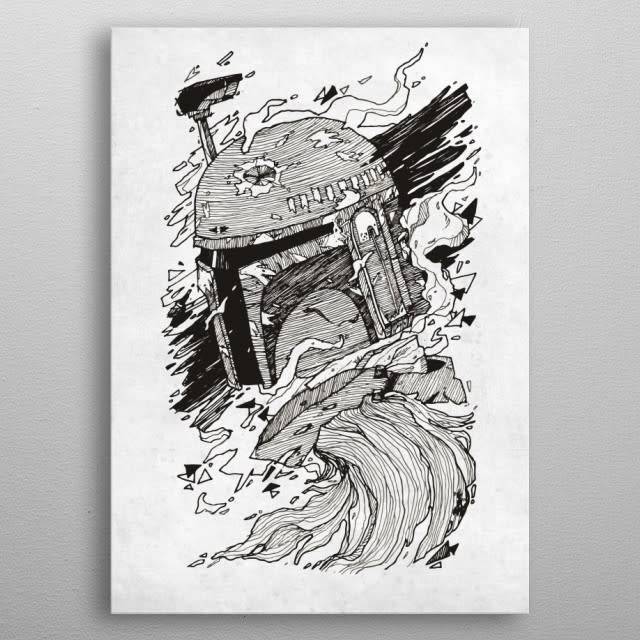 640x640 boba fett - Boba Fett Drawing