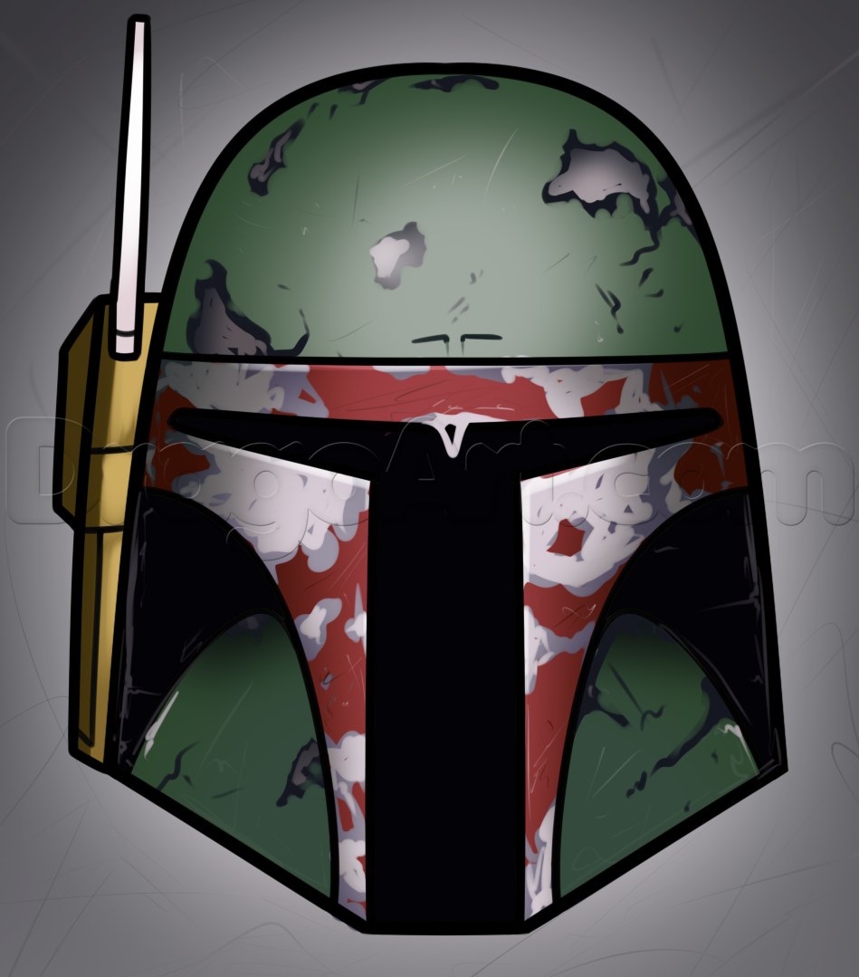 949x1079 how to draw boba fett easy, step - Boba Fett Drawing