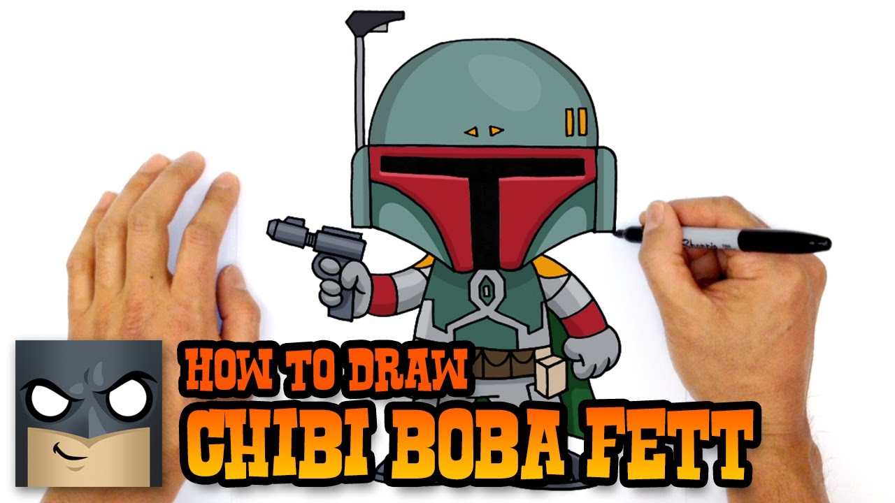 1280x720 how to draw star wars boba fett - Boba Fett Drawing