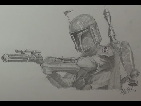 480x360 how to draw boba fett - Boba Fett Drawing