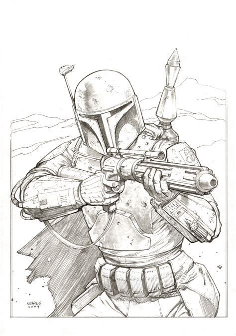 474x673 image result for boba fett drawings badass stuff related stuff - Boba Fett Drawing