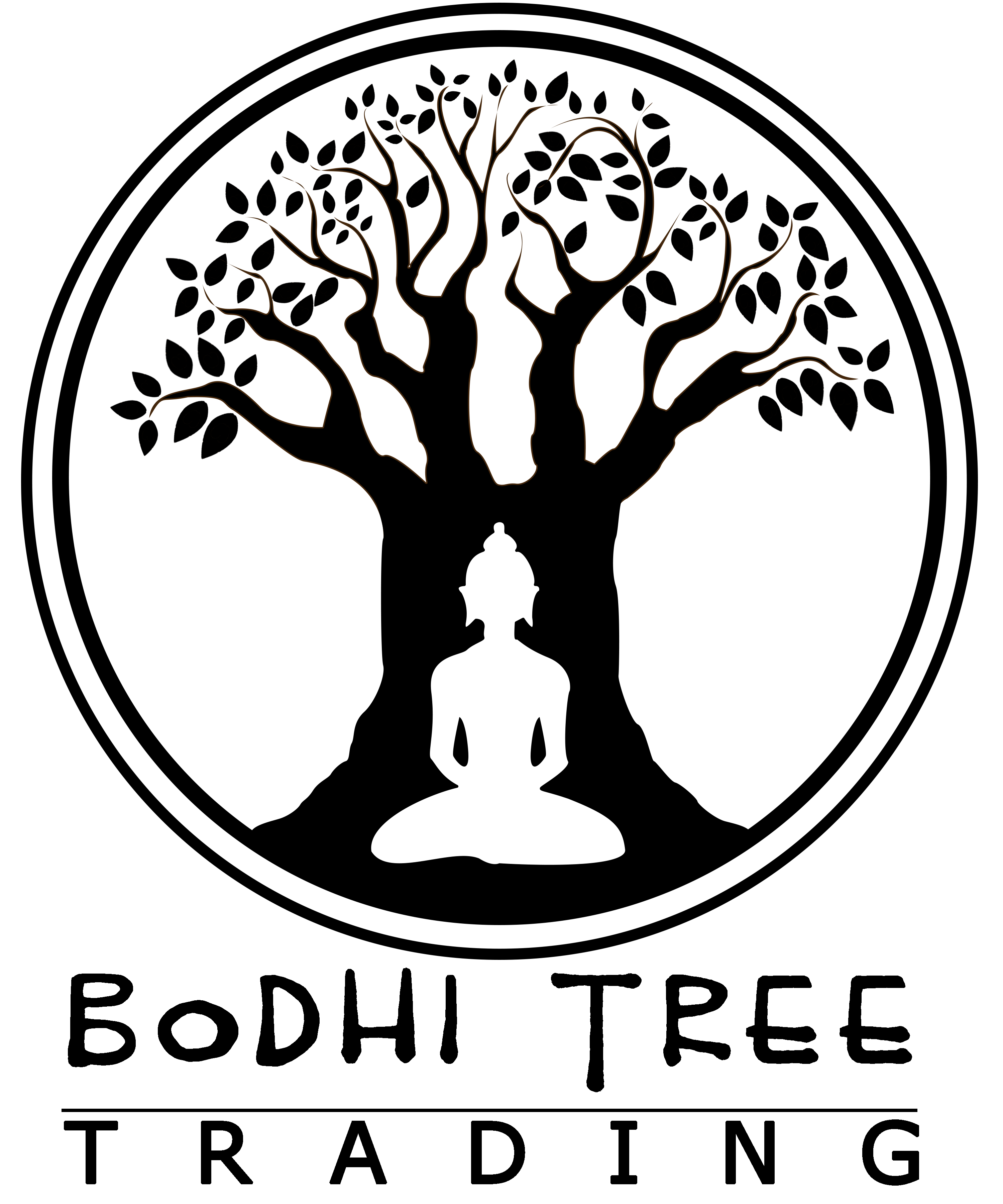 3000x3600 rough logos bodhi tree trading co on behance - Bodhi Tree Drawing
