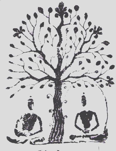 395x515 Bodhi Tree The Tattooed Buddha - Bodhi Tree Drawing