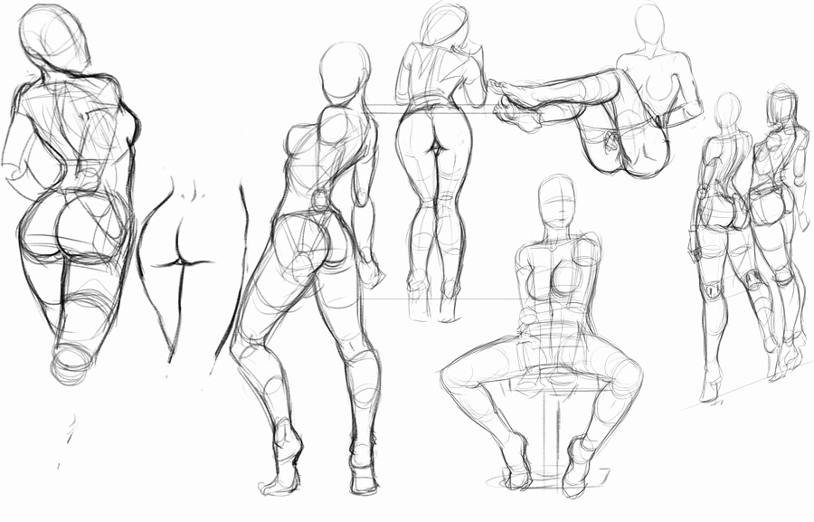 900x577 female body sketch lovely best drawing female body ideas - Body Bas...
