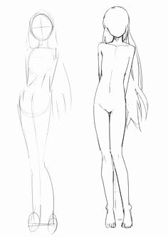 Featured image of post Body Base Female Anime Everything has to be the right size or your character will look odd