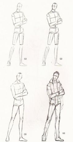 236x456 Basic Male Torso Tutorial - Body Drawing