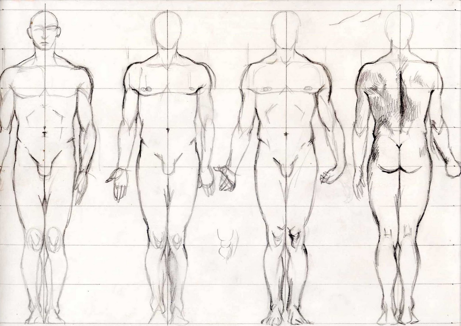1600x1133 Learning To Draw Human Body - Body Drawing