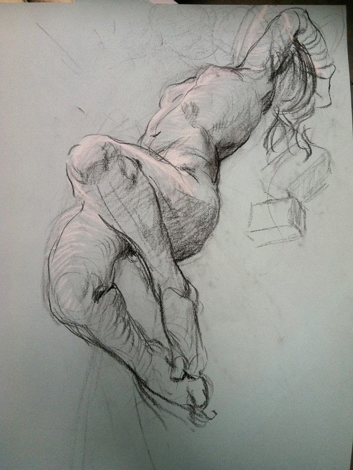 721x960 Derek Hoodless - Body Drawing Art