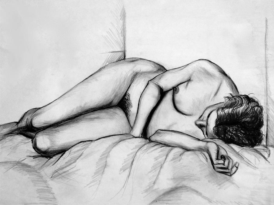 900x674 Body Drawing - Body Drawing Art