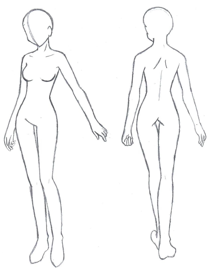 900x1142 Human Body Drawing Template - Body Drawing Template